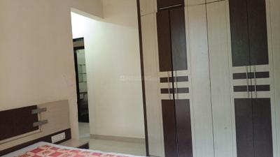 Bedroom Image of 816 Sq.ft 2 BHK Apartment / Flat for rent in Evershine Millennium Paradise, Kandivali East Mumbai for Rs. 55000