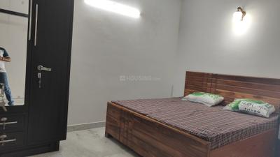 Bedroom Image of 1200 Sq.ft 2 BHK Builder Floor for rent in Malviya Nagar New Delhi for Rs. 52000