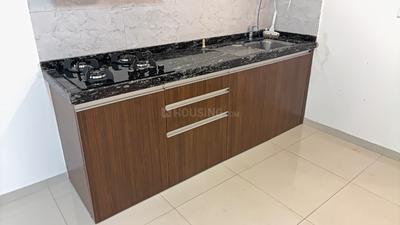 Kitchen Image of 411 Sq.ft 1 RK Apartment / Flat for rent in Gera World Of Joy, Upper Kharadi Pune for Rs. 25000