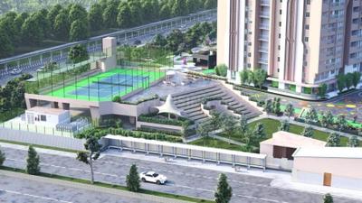 Image of 1740 Sq.ft 3 BHK Apartment / Flat for sale in Vajra West City Phase I, Kollur, Hyderabad for Rs. 13000000
