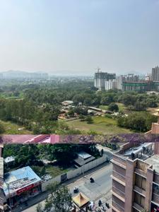 Balcony Image of 980 Sq.ft 2 BHK Apartment / Flat for rent in GK Silverland Residency Phase III, Ravet Pune for Rs. 30000