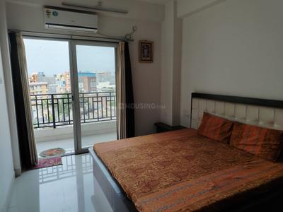 Bedroom Image of 1200 Sq.ft 2 BHK Apartment / Flat for rent in Shubham Landmark Crown, Electricity Board Area Kota for Rs. 12000