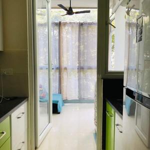 Kitchen Image of 632 Sq.ft 1 BHK Builder Floor for rent in Said-Ul-Ajaib New Delhi for Rs. 13250