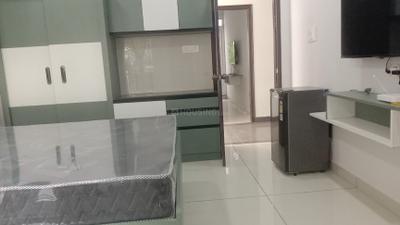 Kitchen Image of 400 Sq.ft 1 RK Apartment / Flat for rent in Madhapur Hyderabad for Rs. 24000