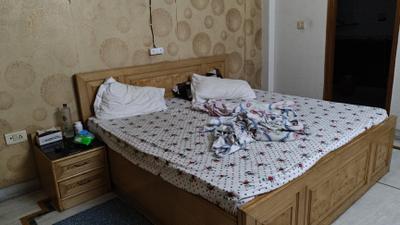 Bedroom Image of 1500 Sq.ft 3 BHK Builder Floor for rent in Swaraj Homes Hari Mandir Block RWA, GTB Nagar New Delhi for Rs. 48000