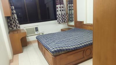 Bedroom Image of 800 Sq.ft 2 BHK Apartment / Flat for rent in Raheja Ankur, Goregaon West Mumbai for Rs. 66000