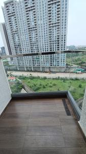 Balcony Image of 1050 Sq.ft 2 BHK Apartment / Flat for rent in Vilas Yashwin Orizzonte, Chokhi Dhani Pune for Rs. 37000