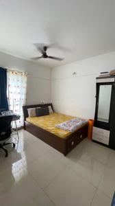 Bedroom Image of 1100 Sq.ft 2 BHK Apartment / Flat for rent in Joyville Vyomora Phase 1, Maan Pune for Rs. 27000