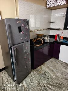 Kitchen Image of 650 Sq.ft 1 BHK Apartment / Flat for rent in Warje Malwadi Pune for Rs. 17000