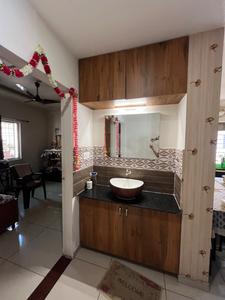 Kitchen Image of 1500 Sq.ft 3 BHK Apartment / Flat for sale in Atladara Vadodara for Rs. 4500000