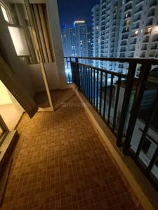 Balcony Image of 1550 Sq.ft 3 BHK Apartment / Flat for rent in Omaxe The Palace, Gomti Nagar Lucknow for Rs. 55000
