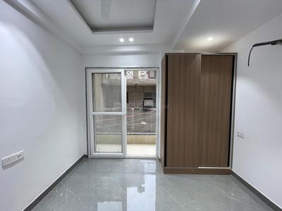Bedroom Image of 900 Sq.ft 3 BHK Builder Floor for rent in Chhattarpur New Delhi for Rs. 32000