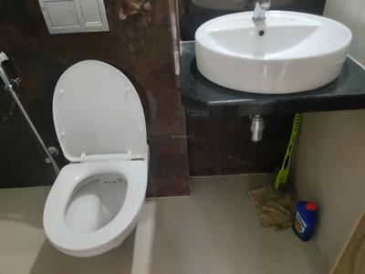 Common Bathroom Image of 550 Sq.ft 1 BHK Apartment / Flat for rent in MICL Aaradhya Highpark Project 2 Of Phase I, Dahisar East Mumbai for Rs. 28999