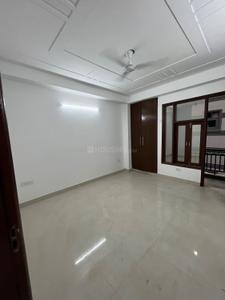 Bedroom Image of 600 Sq.ft 1 BHK Builder Floor for rent in Chhattarpur New Delhi for Rs. 16000
