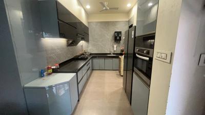 Kitchen Image of 1750 Sq.ft 3 BHK Independent House for sale in Avadh Heliconia Homes, Tukwada Vapi for Rs. 17500000