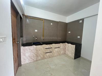 Kitchen Image of 1800 Sq.ft 3 BHK Apartment / Flat for rent in Shreedhar Bhakti, Kudasan Gandhinagar for Rs. 27000