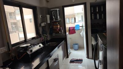 Kitchen Image of 1235 Sq.ft 2 BHK Apartment / Flat for sale in Gopinath Dutt Parisar, Tragad Ahmedabad for Rs. 5950000