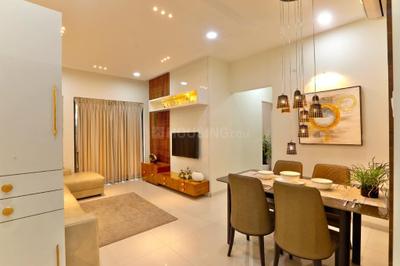 Living Room Image of 1140 Sq.ft 2 BHK Apartment / Flat for sale in Kumar Palmspring Towers A1 A2 And A3, Undri Pune for Rs. 8100000