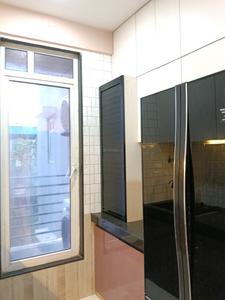 Kitchen Image of 520 Sq.ft 2 BHK Apartment / Flat for rent in Sheth Zuri, Thane West Thane for Rs. 53000