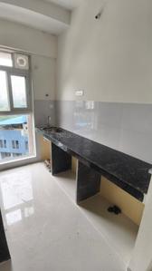 Kitchen Image of 700 Sq.ft 1 BHK Apartment / Flat for rent in Ashar Arize, Kalwa Thane for Rs. 27000