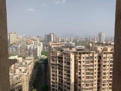 Balcony Image of 680 Sq.ft 1 BHK Apartment / Flat for rent in Raunak City Sector IV D6, Kalyan West Kalyan for Rs. 18500