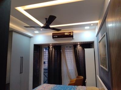 Bedroom Image of 1280 Sq.ft 2 BHK Apartment / Flat for rent in Skylark Maruti Tower, Kharghar Navi Mumbai for Rs. 50000