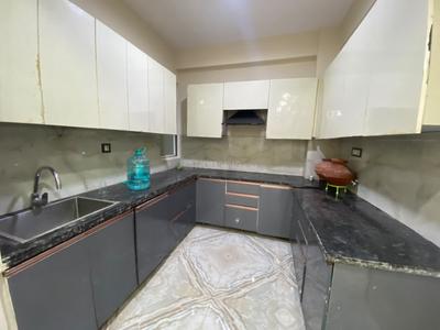 Kitchen Image of 950 Sq.ft 2 BHK Builder Floor for rent in Chhattarpur New Delhi for Rs. 23500