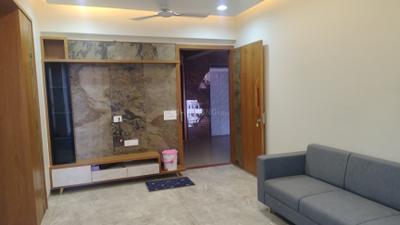 Living Room Image of 1252 Sq.ft 2 BHK Apartment / Flat for rent in Keshvam Skycity, Koba Gandhinagar for Rs. 25000