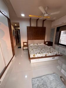 Bedroom Image of 1600 Sq.ft 3 BHK Apartment / Flat for rent in Indira Nagar Nashik for Rs. 35000