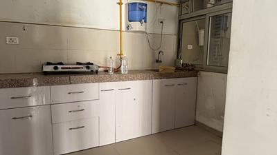 Kitchen Image of 1080 Sq.ft 2 BHK Apartment / Flat for rent in Adani The Meadows, Shantigram Ahmedabad for Rs. 32000