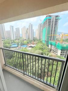 Balcony Image of 567 Sq.ft 1 BHK Apartment / Flat for sale in Raunak Residency, Thane West Thane for Rs. 8500000