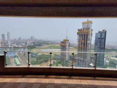 Balcony Image of 2550 Sq.ft 3.5 BHK Apartment / Flat for rent in Lokhandwala Minerva, Worli Mumbai for Rs. 340000