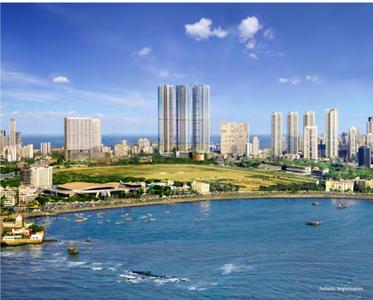 Image of 1450 Sq.ft 3 BHK Apartment / Flat for sale in Piramal Mahalaxmi North Tower 3, Worli, Mumbai for Rs. 104600000