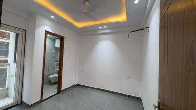 Bedroom Image of 1150 Sq.ft 3 BHK Builder Floor for rent in Chhattarpur New Delhi for Rs. 40000