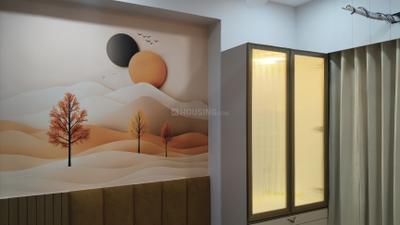 Bedroom Image of 2250 Sq.ft 3 BHK Apartment / Flat for rent in Radhe Infinity, Kudasan Gandhinagar for Rs. 50000