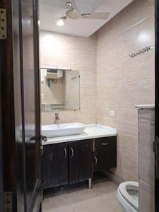 Bedroom Three Image of 2700 Sq.ft 3 BHK Builder Floor for rent in Paschim Vihar New Delhi for Rs. 50000