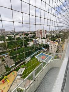 Balcony Image of 1600 Sq.ft 3 BHK Apartment / Flat for rent in Sipani Pennantia, Hulimavu Bengaluru for Rs. 58000