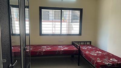 Bedroom Image of 700 Sq.ft 1 RK Builder Floor for rent in Gokhalenagar Pune for Rs. 16500