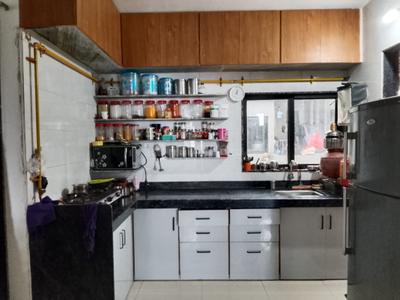 Kitchen Image of 645 Sq.ft 2 BHK Apartment / Flat for sale in Ramaa Residency, Dahin Nagar Surat for Rs. 4200000