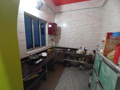 Kitchen Image of 850 Sq.ft 2 BHK Apartment / Flat for rent in Bansdroni Kolkata for Rs. 18500