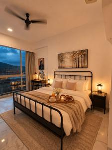 Bedroom Image of 3100 Sq.ft 4 BHK Apartment / Flat for sale in NSG Chittaranjan Tower, Powai Mumbai for Rs. 77500000