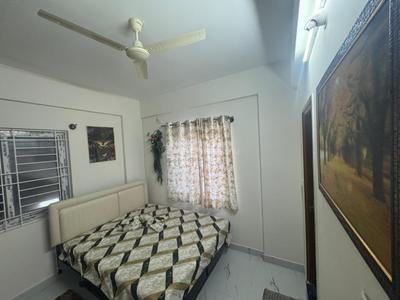 Bedroom Image of 550 Sq.ft 1 BHK Apartment / Flat for rent in Whitefield Bengaluru for Rs. 26000
