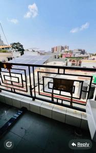 Balcony Image of 895 Sq.ft 2 BHK Apartment / Flat for rent in Memnagar Ahmedabad for Rs. 35000