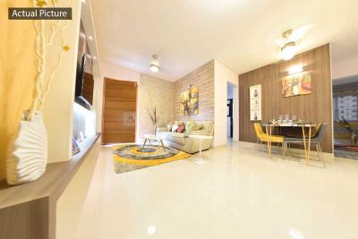 Hall Image of 1200 Sq.ft 2 BHK Apartment / Flat for sale in Ajmera Lakeside Paradise, Yelahanka Bengaluru for Rs. 12700000