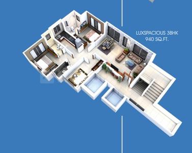 Image of 1100 Sq.ft 3 BHK Apartment / Flat for sale in Dadar West, Mumbai for Rs. 45000000