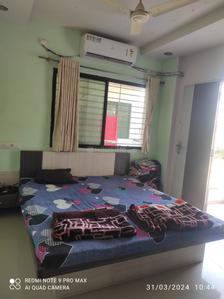 Bedroom Image of 1250 Sq.ft 3 BHK Apartment / Flat for rent in Vallabh Vidhyanagar Anand for Rs. 16500