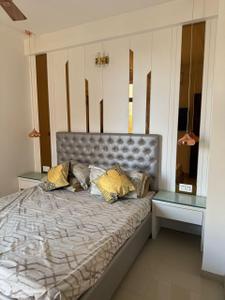 Bedroom Image of 800 Sq.ft 3 BHK Apartment / Flat for rent in Oro Elements, Jankipuram Lucknow for Rs. 28500