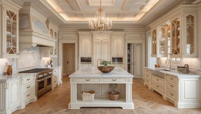 Kitchen Image of 4000 Sq.ft 4 BHK Villa for sale in Lodha Villa Imperio, Palava Phase 2 Thane for Rs. 58000000
