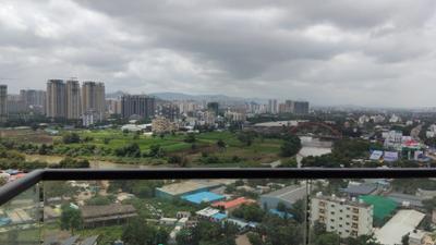 Balcony Image of 1500 Sq.ft 3 BHK Apartment / Flat for rent in Vision Vanessa, Ravet Pune for Rs. 50000