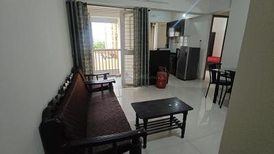 Living Room Image of 1050 Sq.ft 2 BHK Apartment / Flat for rent in S M Rachit Kalpataru, Vinay Nagar Nashik for Rs. 17000